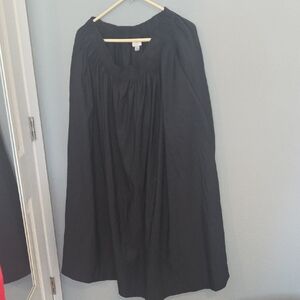 a new day Black Midi Skirt